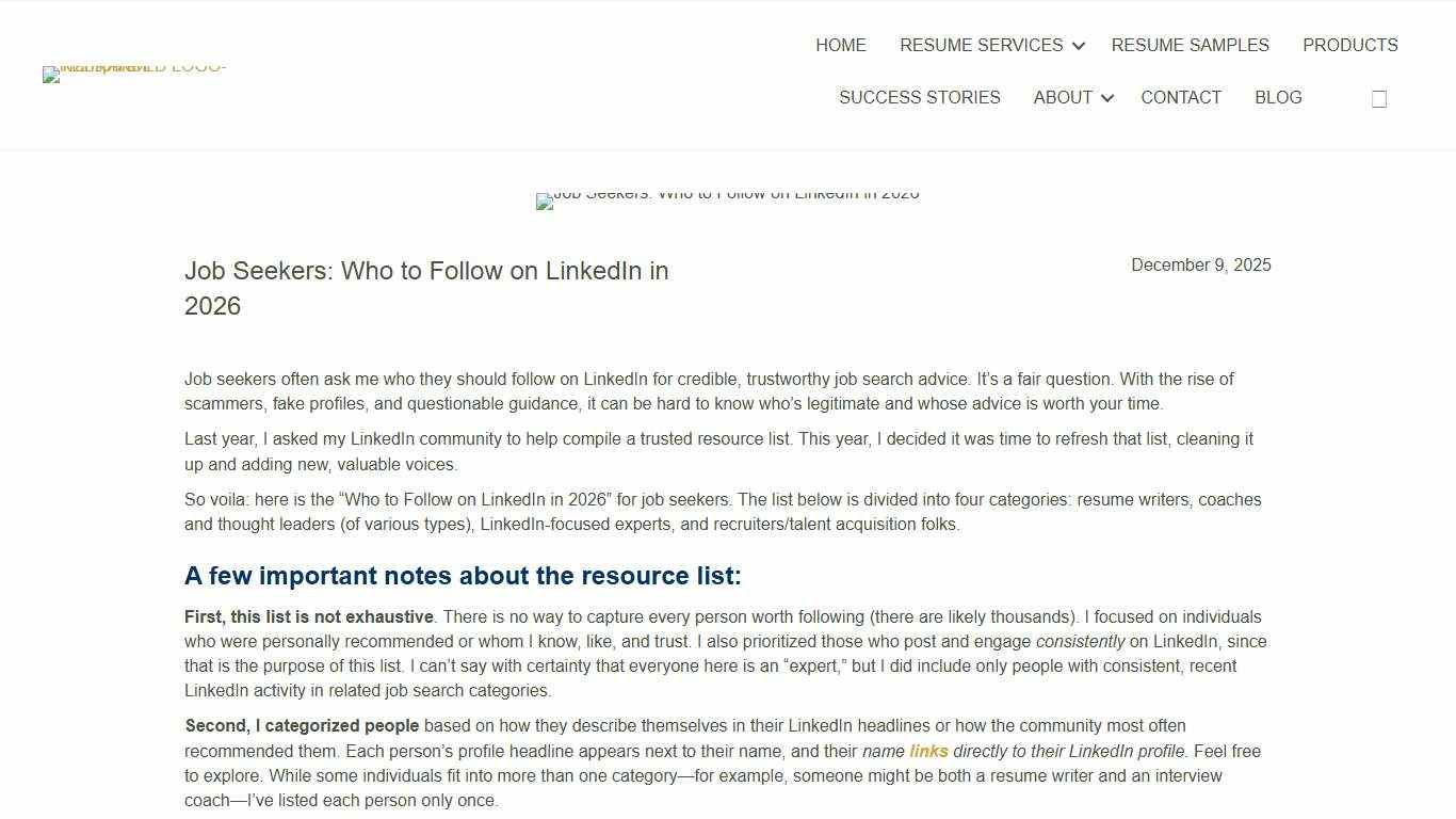 Job Seekers: Who to Follow on LinkedIn in 2026 - Career Impressions